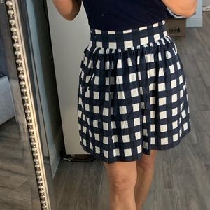 Banana Republic canvas cotton skirt